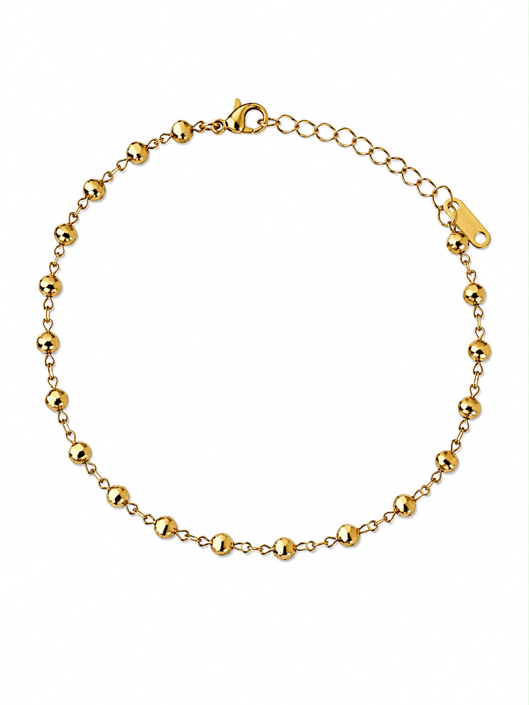 Pulsera Bolitas Facetadas