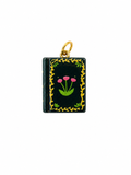 Libro y verde floral