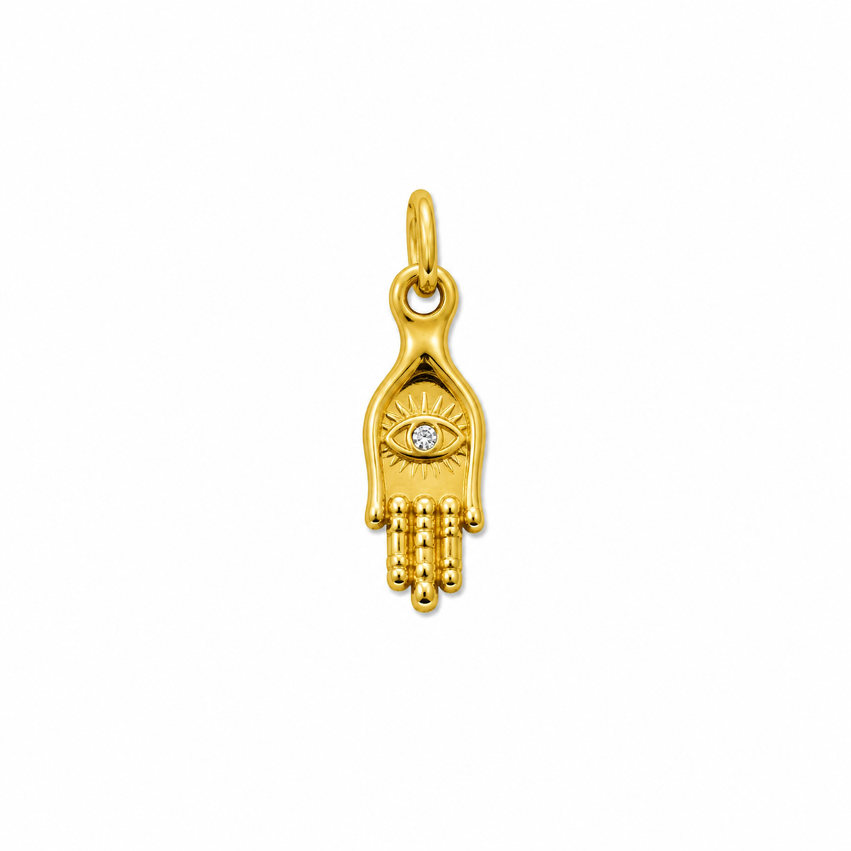Mano de Hamsa dorada
