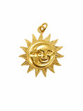 Sol y luna dorado