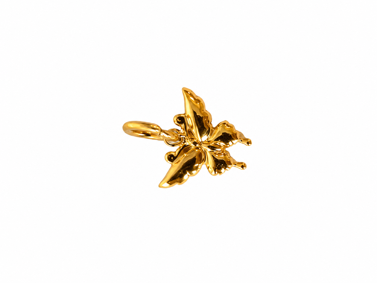 mini mariposa dorada